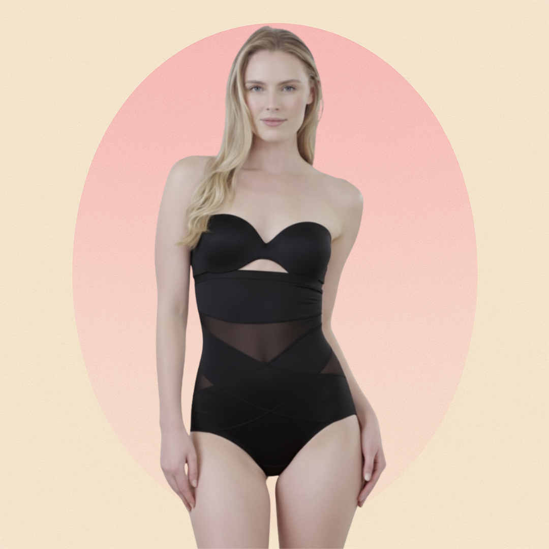 Faja con efecto reductor que define la silueta y realza los glúteos (Cópia)