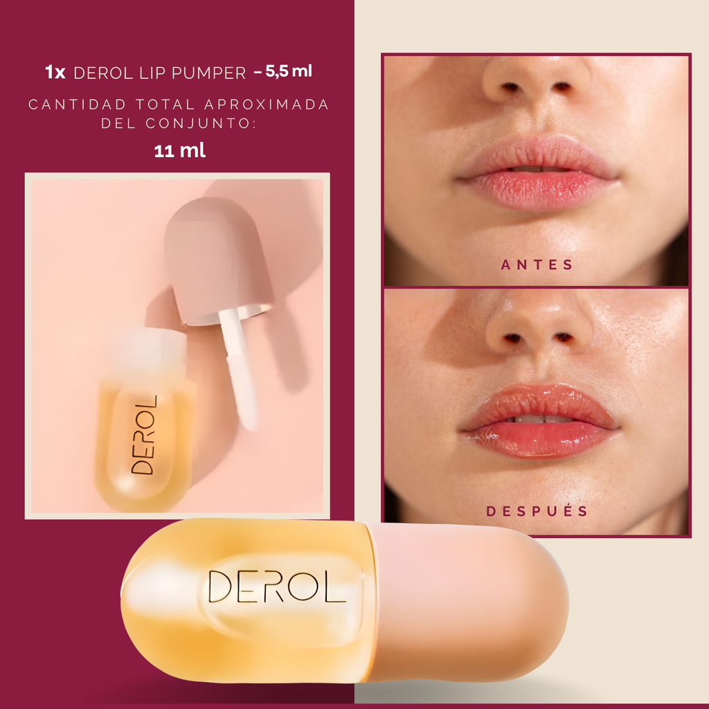 Pack Derol Pumper + Kit 6 labiales matte Handaiyan