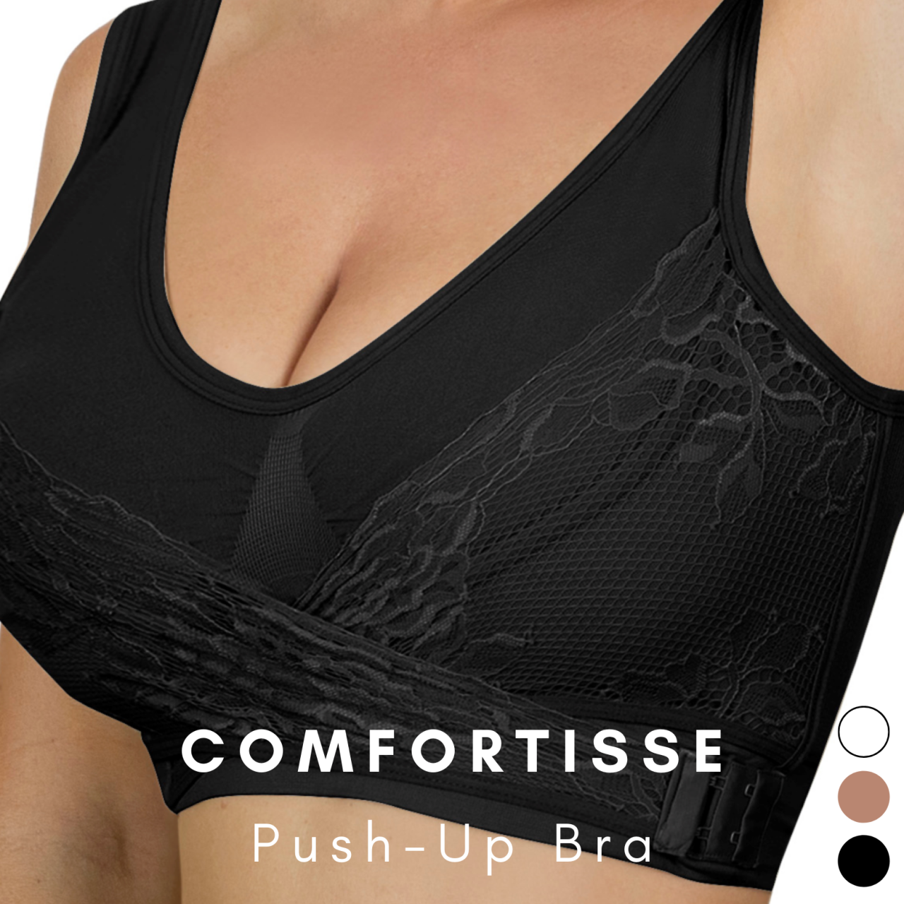 Sujetador Push Up Bra Set of 3