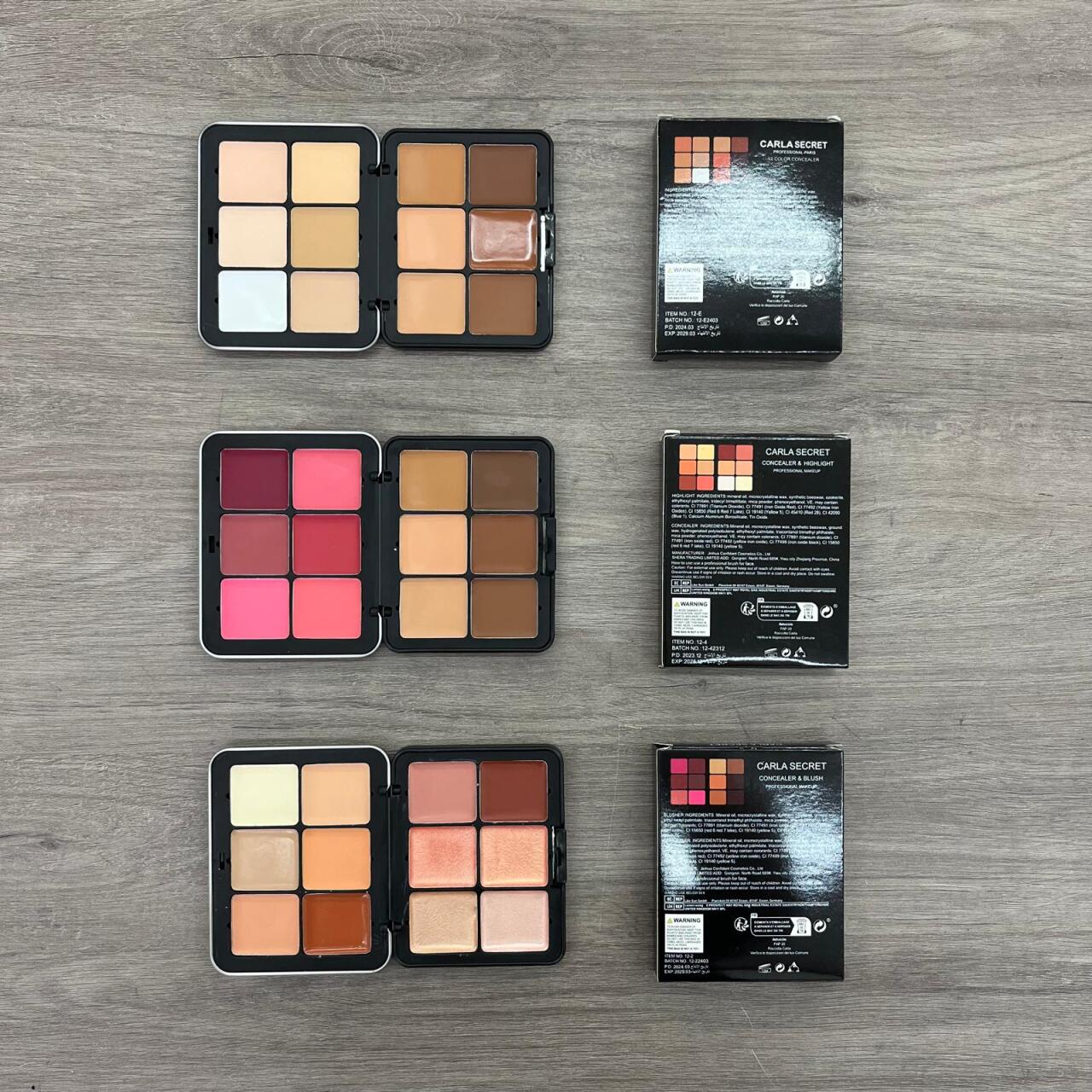 Pack Paleta de sombras- Carla secret