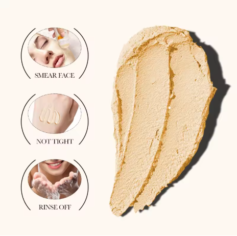 SADOER Mascarilla Facial con Vitamina C