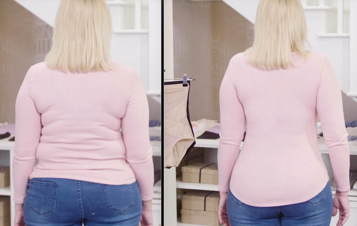 Faja con efecto reductor que define la silueta y realza los glúteos (Cópia)